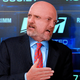 Image for article titled ‘Buy! No, Sell! No, Buy!’ Scream Dueling Front And Back Faces Of Jim Cramer Trying To Drown Each Other Out